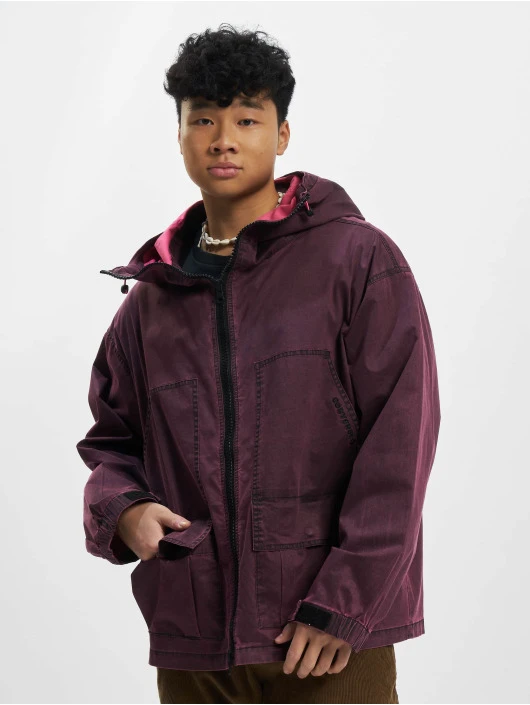 Herren Übergangsjacke Double in pink Converse Herren Übergangsjacke Double In Pink -Modisches Herrenbekleidungs Geschäft converse uebergangsjacke pink 973703