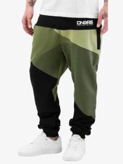 Herren Jogginghose Locotay Race City In Olive