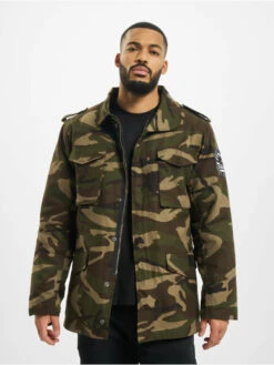 Herren Winterjacke Peter Two In One In Camouflage