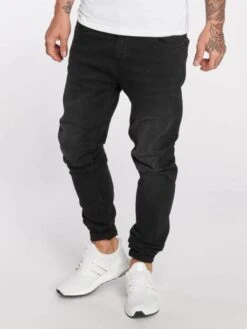 DEF Herren Slim Fit Jeans Holger In Schwarz