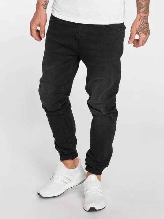 Herren Slim Fit Jeans Holger in schwarz DEF Herren Slim Fit Jeans Holger In Schwarz -Modisches Herrenbekleidungs Geschäft def slim fit jeans schwarz 467133