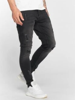 DEF Herren Slim Fit Jeans Mingo In Schwarz