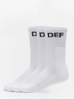 DEF Socken 3-Pack In Weiß