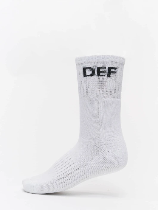 Socken 3-Pack in weiß DEF Socken 3-Pack In Weiß -Modisches Herrenbekleidungs Geschäft def socken weiss 458554 1