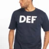 DEF Herren T-Shirt Her Secret In Blau -Modisches Herrenbekleidungs Geschäft def t shirt blau 648511