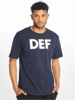 DEF Herren T-Shirt Her Secret In Blau