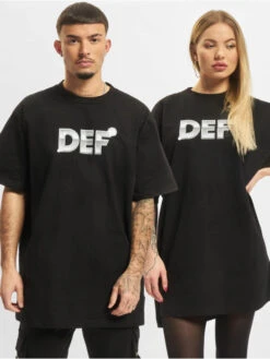 DEF T-Shirt Glam In Schwarz