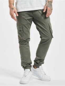 Denim Project Herren Cargohose Classic In Grau