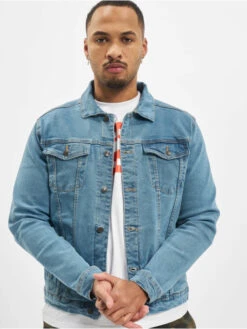 Denim Project Herren Jeansjacken Kash Denim In Blau