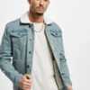 Denim Project Herren Jeansjacken Kash TeddyC Denim In Blau -Modisches Herrenbekleidungs Geschäft denim project jeansjacken blau 846074