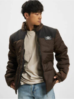 Denim Project Herren Puffer Jacket Dpnew Sohel In Braun