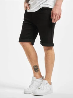 Denim Project Herren Shorts Mr. Orange In Schwarz