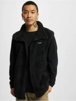 Denim Project Herren Weste Dpteddy In Schwarz