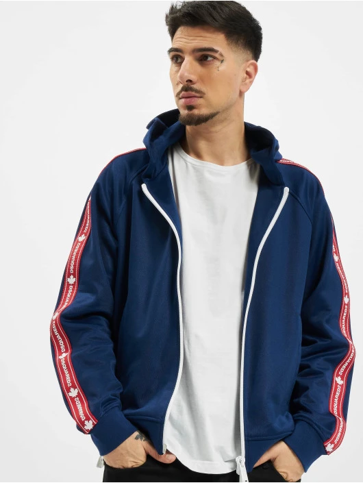Herren Übergangsjacke Red Tape in blau DSQUARED2 Herren Übergangsjacke Red Tape In Blau -Modisches Herrenbekleidungs Geschäft dsquared2 uebergangsjacke blau 796527