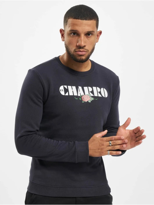 Herren Pullover Damian in blau Herren Pullover Damian In Blau -Modisches Herrenbekleidungs Geschäft el charro pullover blau 767114