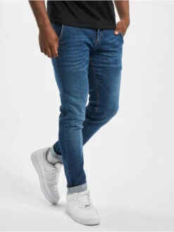 Herren Slim Fit Jeans Mexico 02 Denim In Blau
