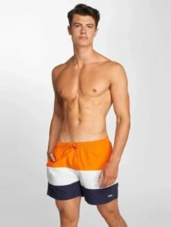 Fila Herren Badeshorts Brock Swim In Orange