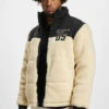 FUBU Herren Puffer Jacket Varsity Teddy In Weiß