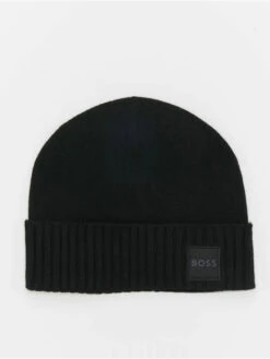 Hugo Herren Beanie Kaios In Schwarz