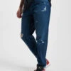 Hugo Herren Straight Fit Jeans 634 Tapered In Blau -Modisches Herrenbekleidungs Geschäft hugo straight fit jeans blau 980220