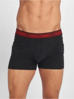 Jack & Jones Herren Boxershorts JacWaistband 3-Pack In Grau -Modisches Herrenbekleidungs Geschäft jack jones boxershorts grau 573436 1