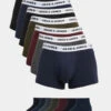 Jack & Jones Herren Boxershorts Basic Travelkit In Grau -Modisches Herrenbekleidungs Geschäft jack jones boxershorts grau 964635