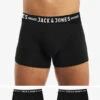 Jack & Jones Herren Boxershorts Sense 3-Pack Noos In Schwarz -Modisches Herrenbekleidungs Geschäft jack jones boxershorts schwarz 773894