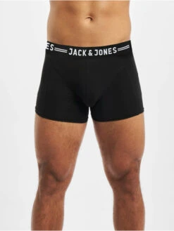Jack & Jones Herren Boxershorts Sense 3-Pack Noos In Schwarz -Modisches Herrenbekleidungs Geschäft jack jones boxershorts schwarz 773894 1
