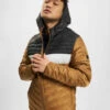 Jack & Jones Herren Puffer Jacket Hero Hooded In Braun