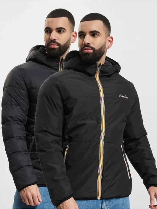 Herren Puffer Jacket Paul Tons Reversible in schwarz Jack & Jones Herren Puffer Jacket Paul Tons Reversible In Schwarz -Modisches Herrenbekleidungs Geschäft jack jones puffer jacket schwarz 964642
