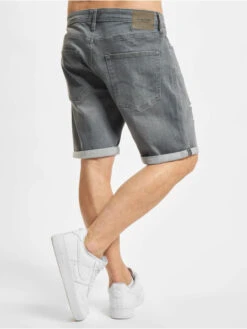 Jack & Jones Herren Shorts Rick Original In Grau -Modisches Herrenbekleidungs Geschäft jack jones shorts grau 892644 1