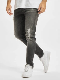Jack & Jones Herren Skinny Jeans Pete In Schwarz