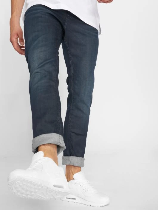 Herren Straight Fit Jeans Jjitim Jjicon Jj 120 in blau Jack & Jones Herren Straight Fit Jeans Jjitim Jjicon Jj 120 In Blau -Modisches Herrenbekleidungs Geschäft jack jones straight fit jeans blau 505147