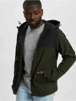 Jack & Jones Herren Übergangsjacke Marvin Softshell In Grün