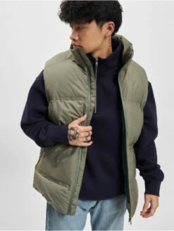 Jack & Jones Herren Weste Kent Puffer In Grün