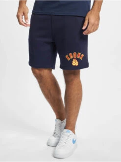 Herren Shorts Gloves Applique In Blau