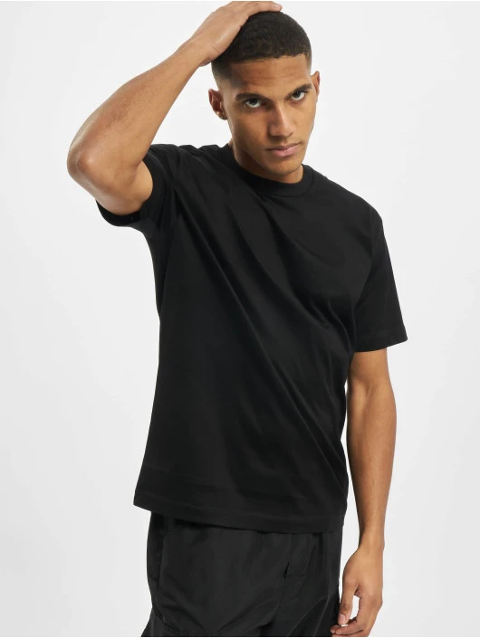 Herren T-Shirt Broken in schwarz Les Hommes Herren T-Shirt Broken In Schwarz -Modisches Herrenbekleidungs Geschäft les hommes t shirt schwarz 793355