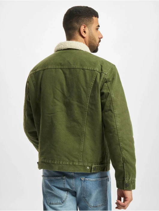 Herren Jeansjacken Denim in grün Herren Jeansjacken Denim In Grün -Modisches Herrenbekleidungs Geschäft levis jeansjacken gruen 874063 1