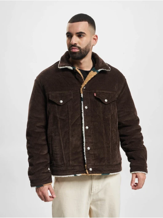 Herren Winterjacke Reversible Winter in braun Herren Winterjacke Reversible Winter In Braun -Modisches Herrenbekleidungs Geschäft levis winterjacke braun 961644 1