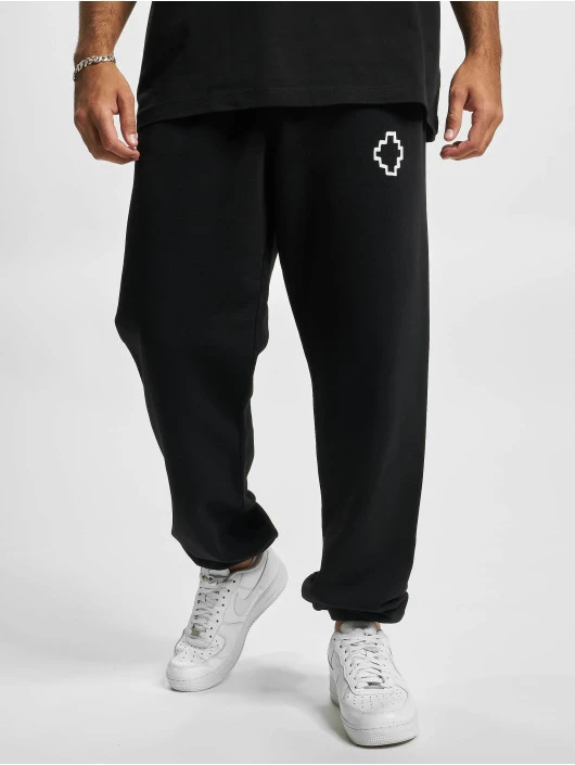 Herren Jogginghose Tempera Cross Relax in schwarz Herren Jogginghose Tempera Cross Relax In Schwarz -Modisches Herrenbekleidungs Geschäft marcelo burlon jogginghose schwarz 954949