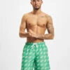 Herren Badeshorts Sprite Logo All Over Print In Grün -Modisches Herrenbekleidungs Geschäft merchcode badeshorts gruen 750521