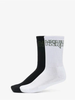 Herren Socken Merchcode Linkin Park 2-Pack Socks In Schwarz