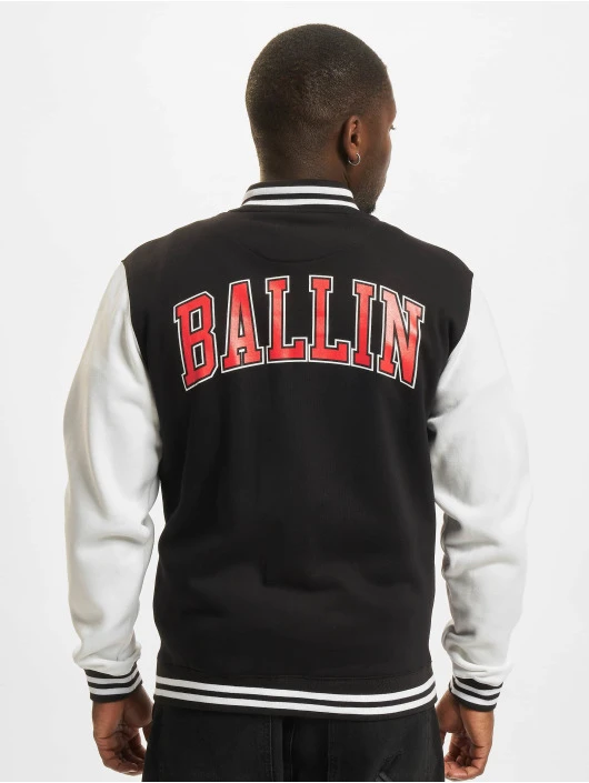 Herren College Jacke Ballin 23 in schwarz Mister Tee Herren College Jacke Ballin 23 In Schwarz -Modisches Herrenbekleidungs Geschäft mister tee college jacke schwarz 898545 1