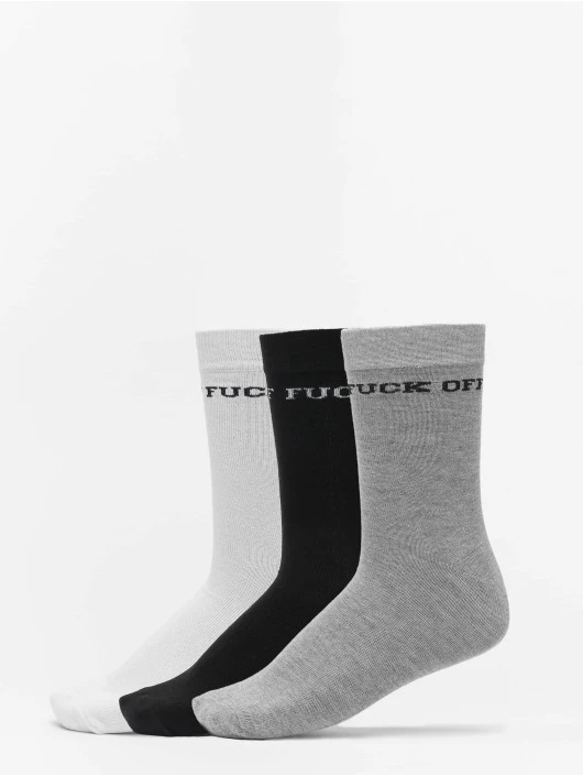 Socken Fuck Off Socks 3-Pack in schwarz Mister Tee Socken Fuck Off Socks 3-Pack In Schwarz -Modisches Herrenbekleidungs Geschäft mister tee socken schwarz 751115