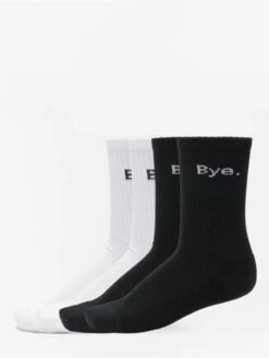 Mister Tee Socken Hi - Bye 4-Pack In Schwarz