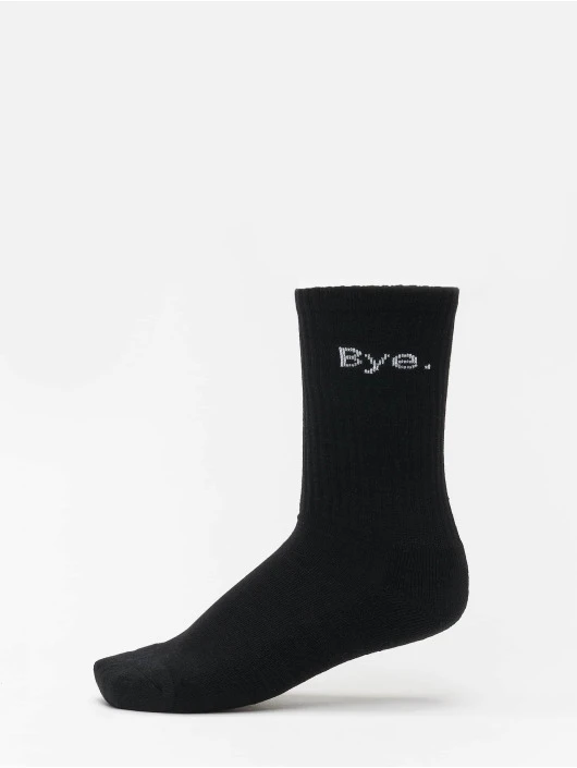 Socken Hi - Bye 4-Pack in schwarz Mister Tee Socken Hi - Bye 4-Pack In Schwarz -Modisches Herrenbekleidungs Geschäft mister tee socken schwarz 751326 1
