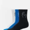 Mister Tee Herren Socken Salty 3-Pack In Schwarz