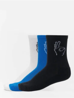 Mister Tee Herren Socken Salty 3-Pack In Schwarz