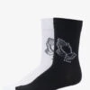 Mister Tee Socken Pray Hands 2-Pack In Schwarz