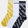Mister Tee Herren Socken Cringe 3-Pack In Schwarz -Modisches Herrenbekleidungs Geschäft mister tee socken schwarz 923293